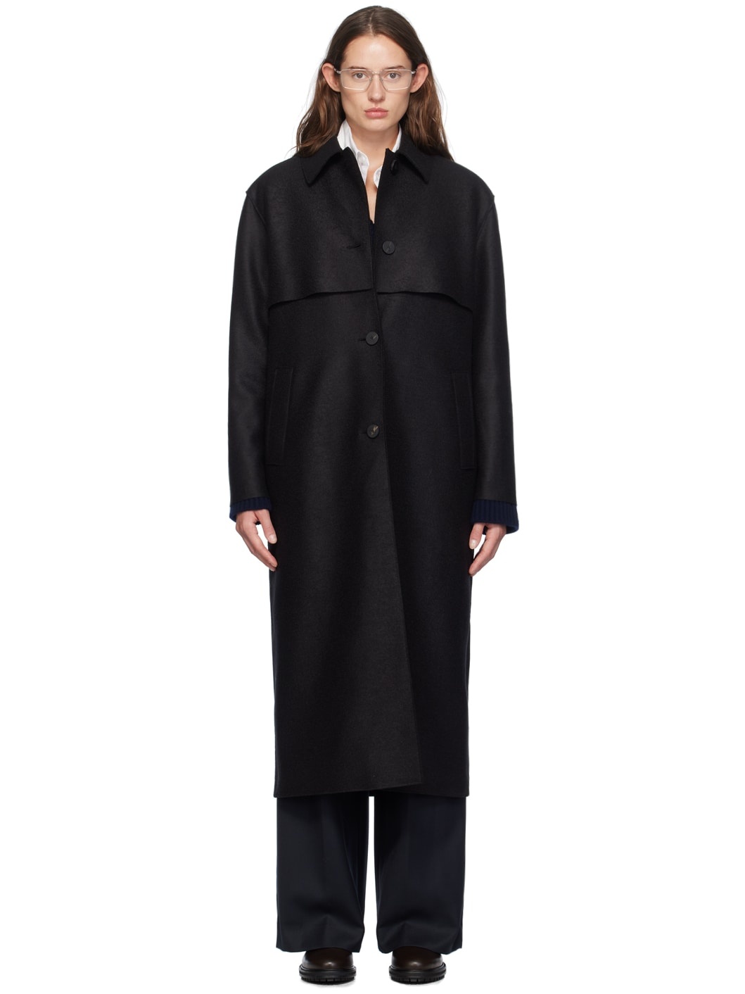 Black Shield Coat - 1