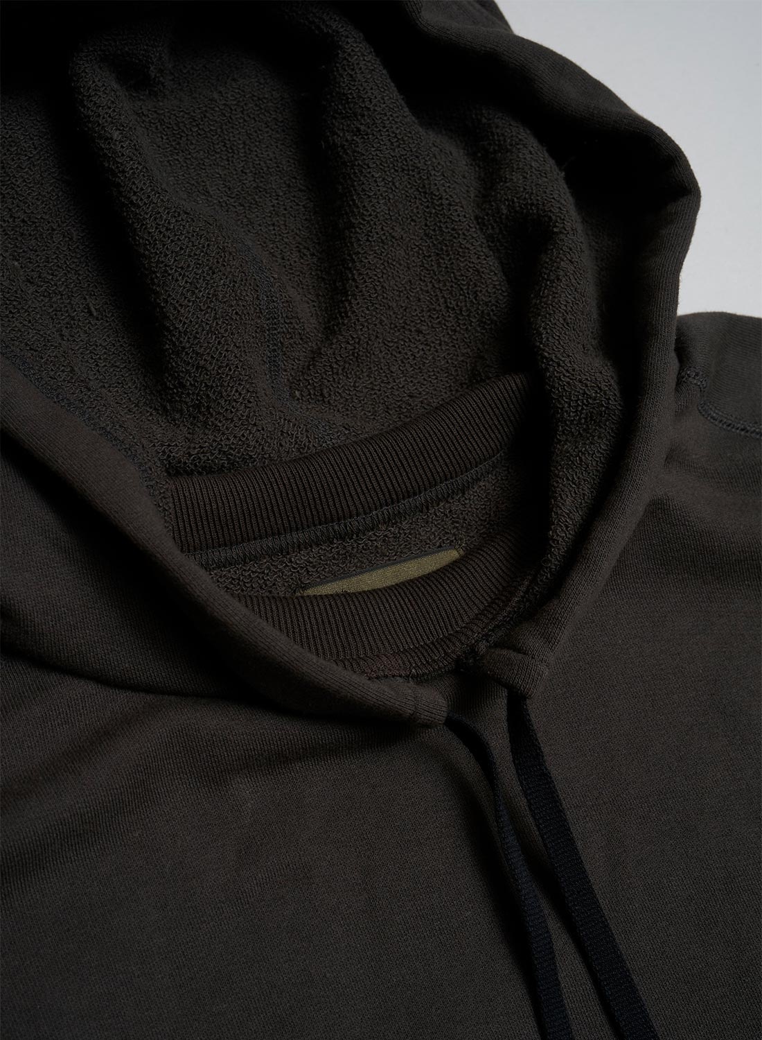 French Terry U.S. Parka Mix in Charcoal Grey - 3