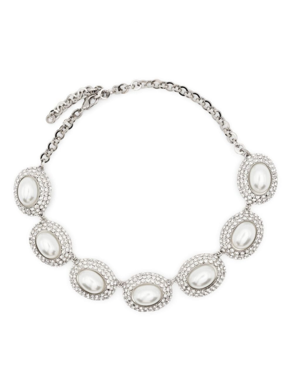 faux-pearl necklace - 1