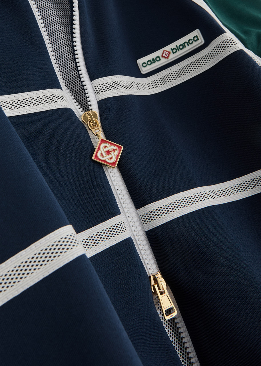 Casablanca Logo Panelled Jersey Track Jacket - 5