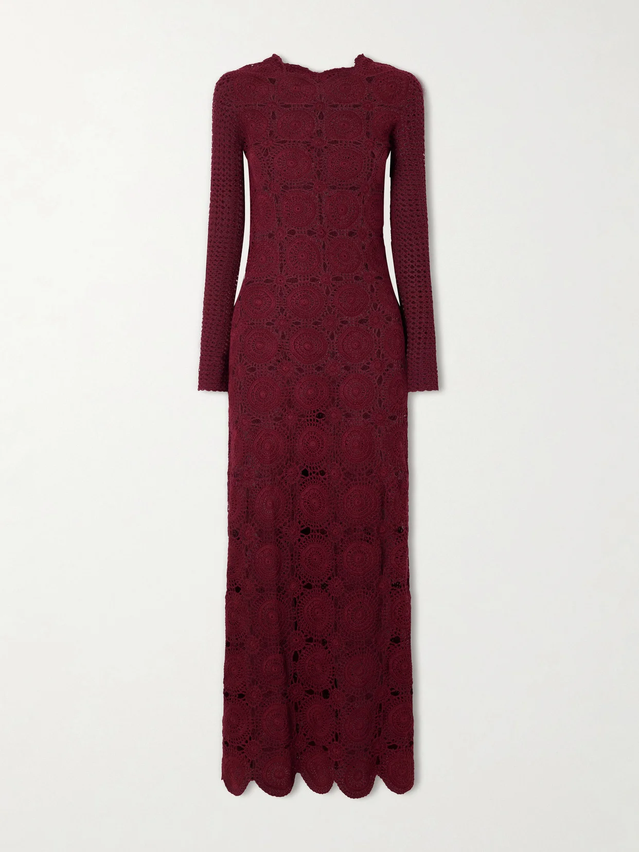 Siula Crocheted Cotton Maxi Dress - 1