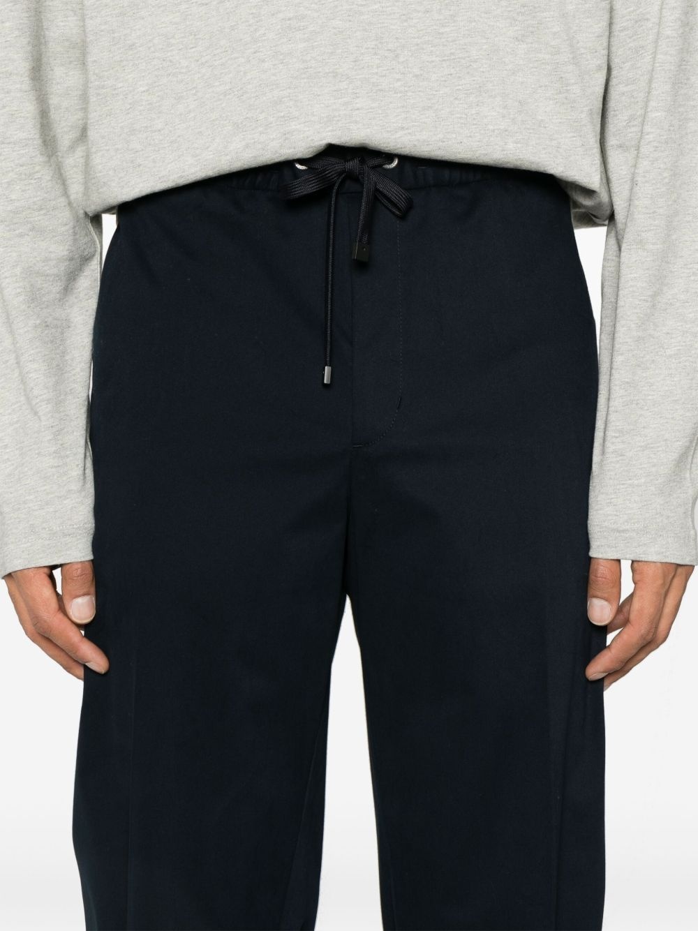 drawstring track pants - 5