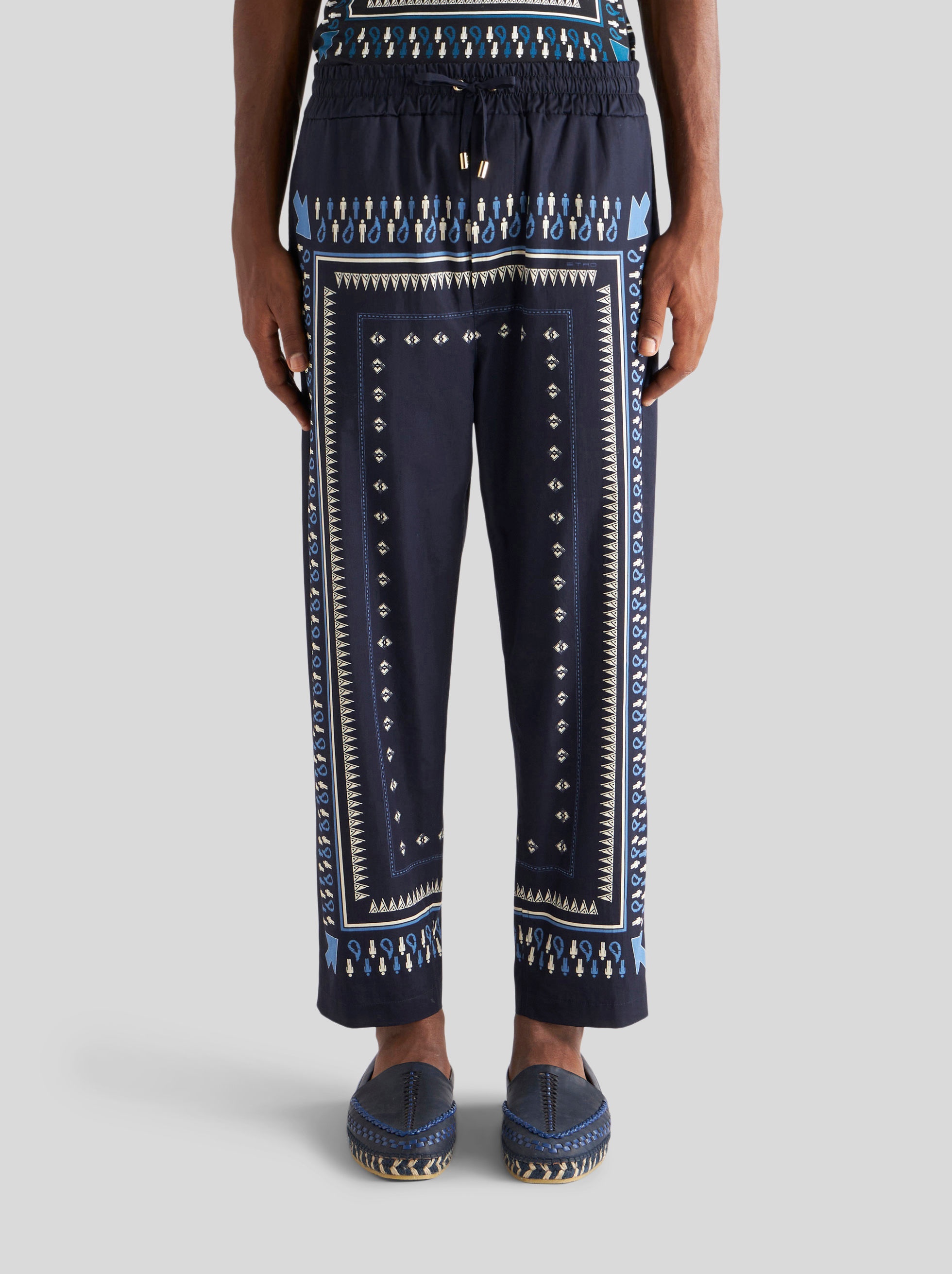 BANDANA PRINT JOGGING TROUSERS - 2