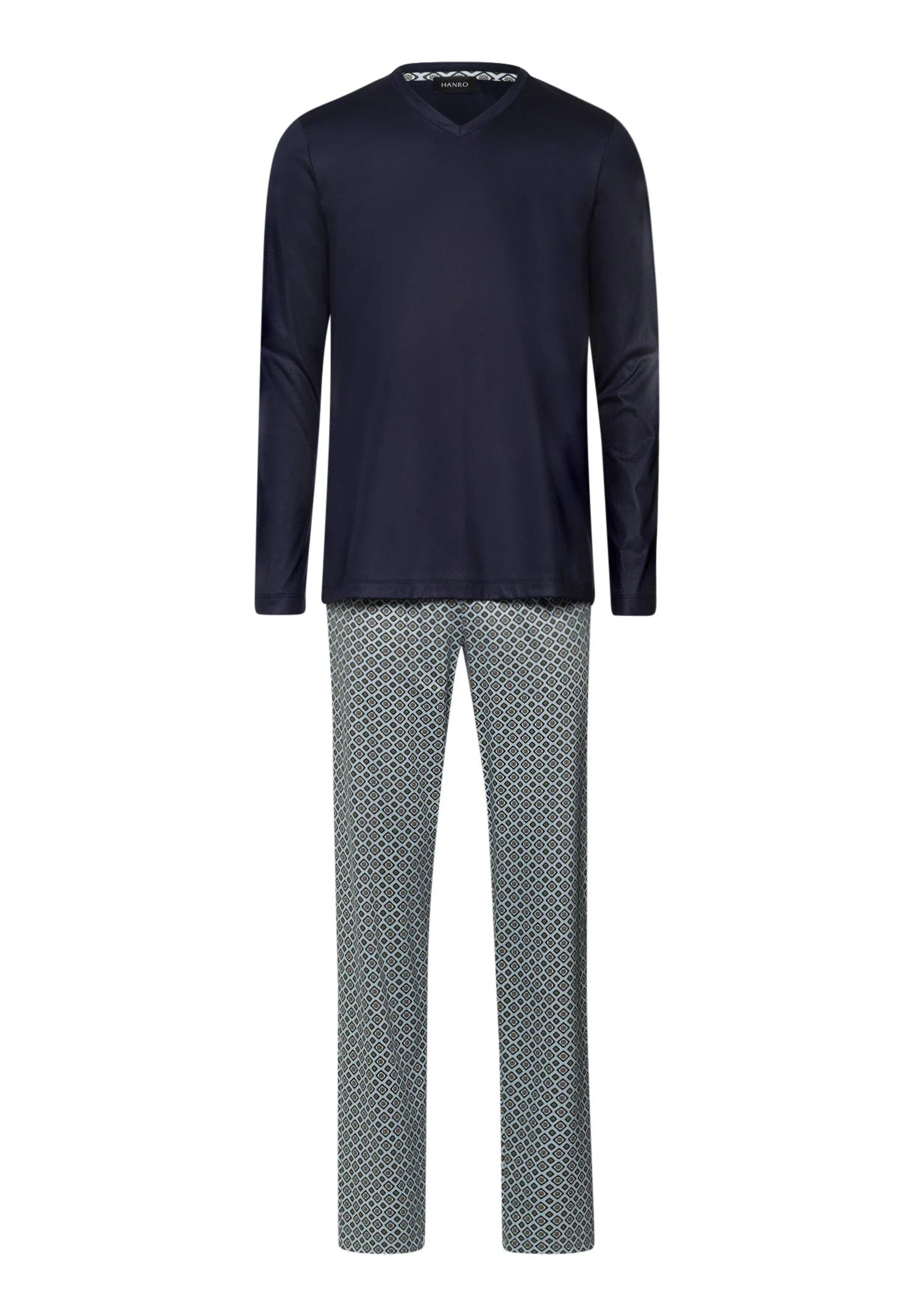 Night And Day Cotton V-Neck Pajama Set - 1