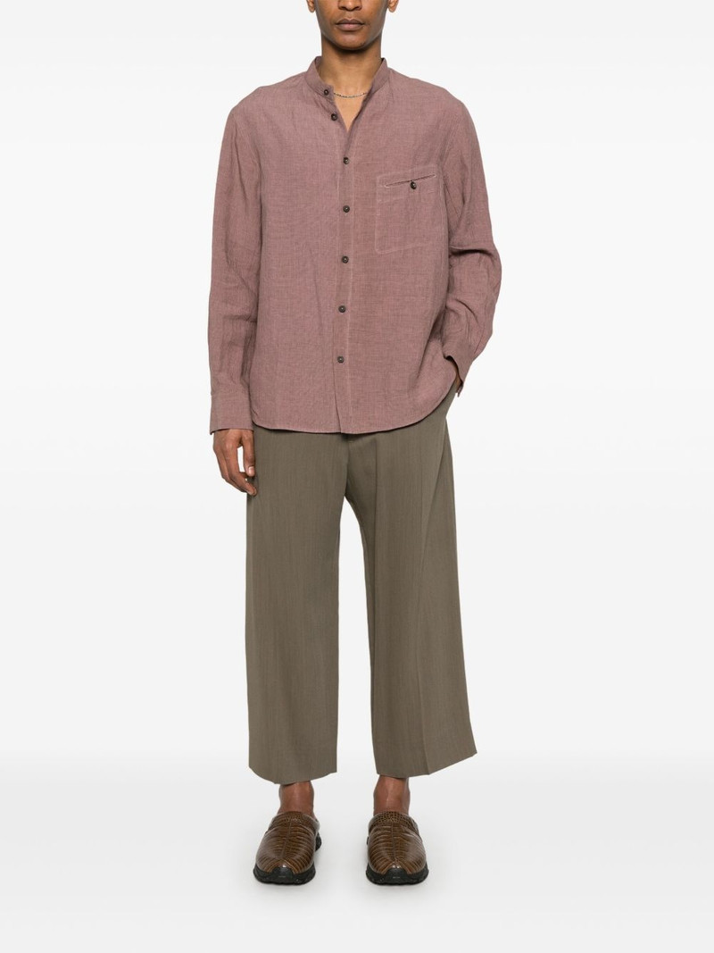 Ziggy Chen houndstooth shirt outlook