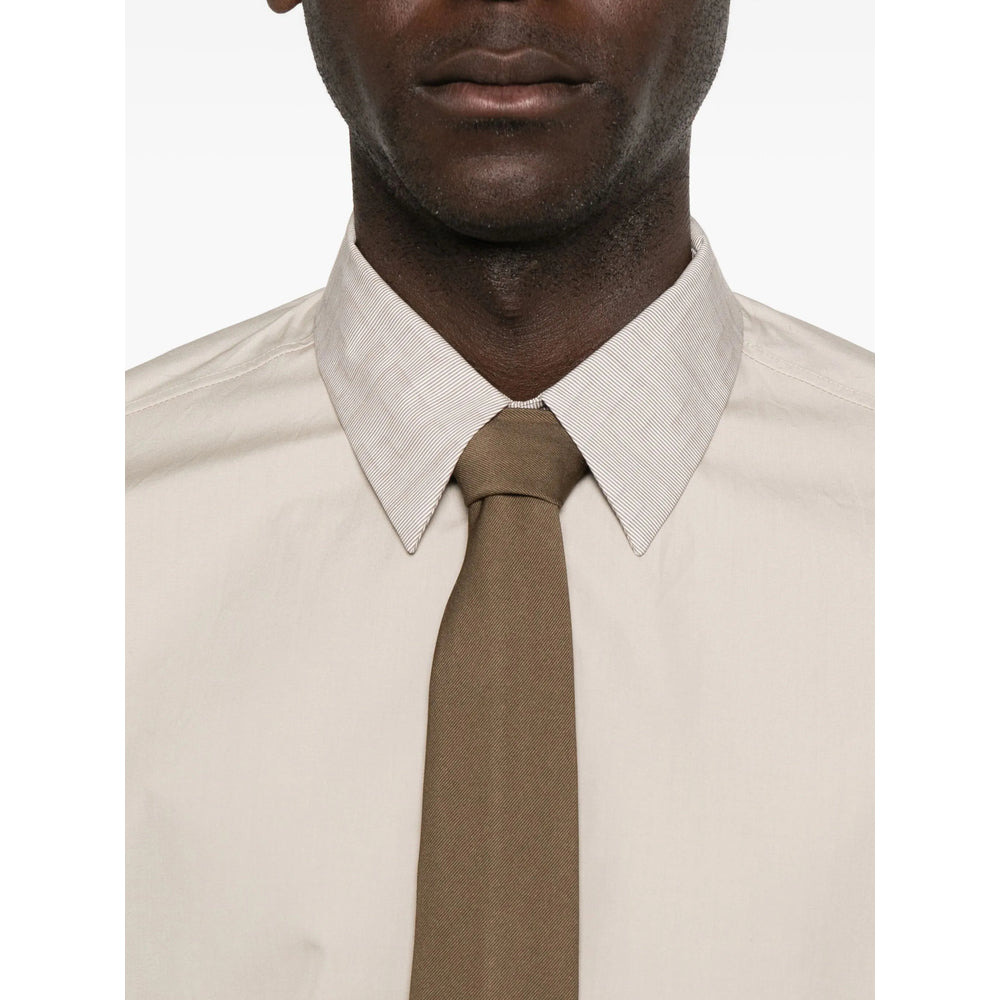 Fendi Neutrals Shirts Men - 4