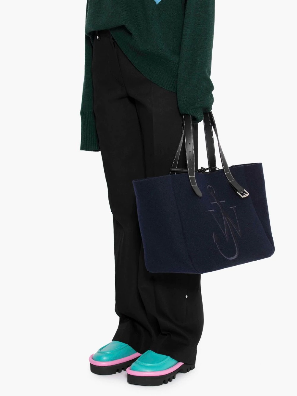 RIVET STRAIGHT LEG TROUSERS - 5