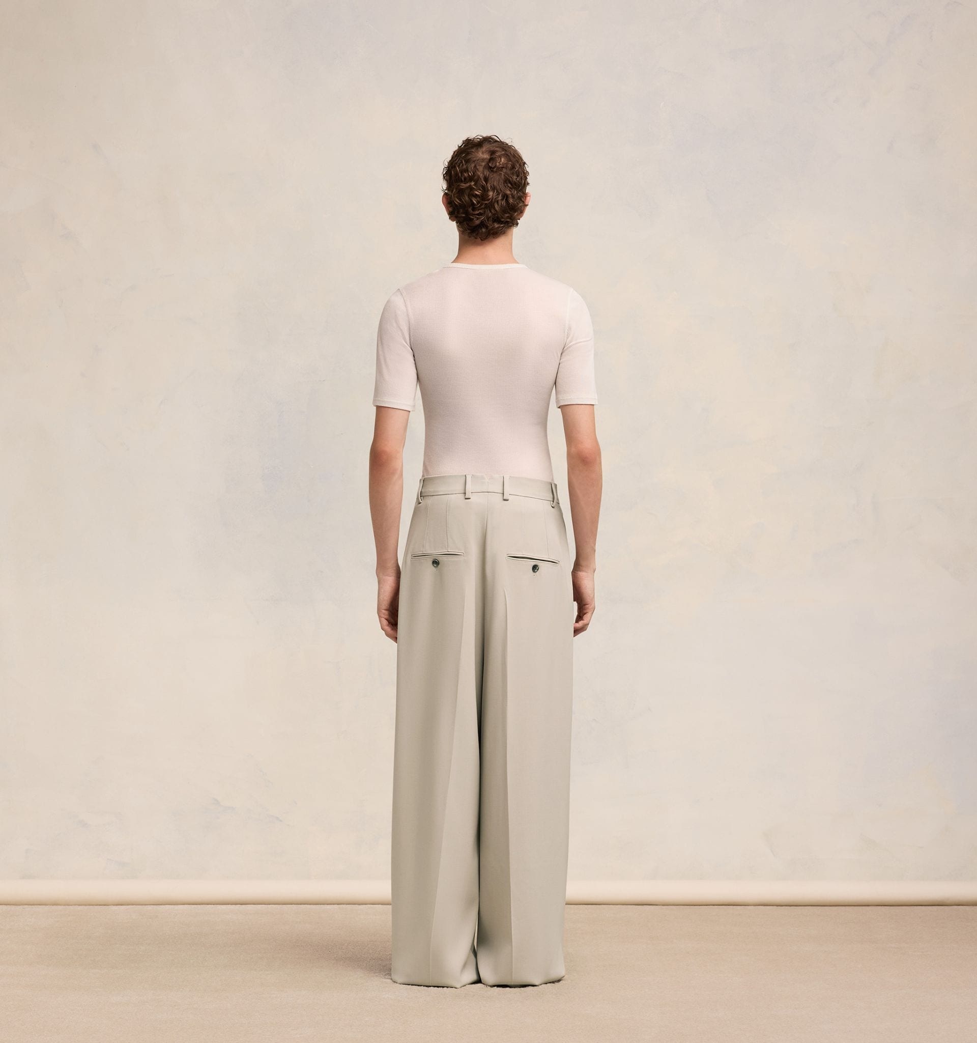 High Waist Large Trousers - 5