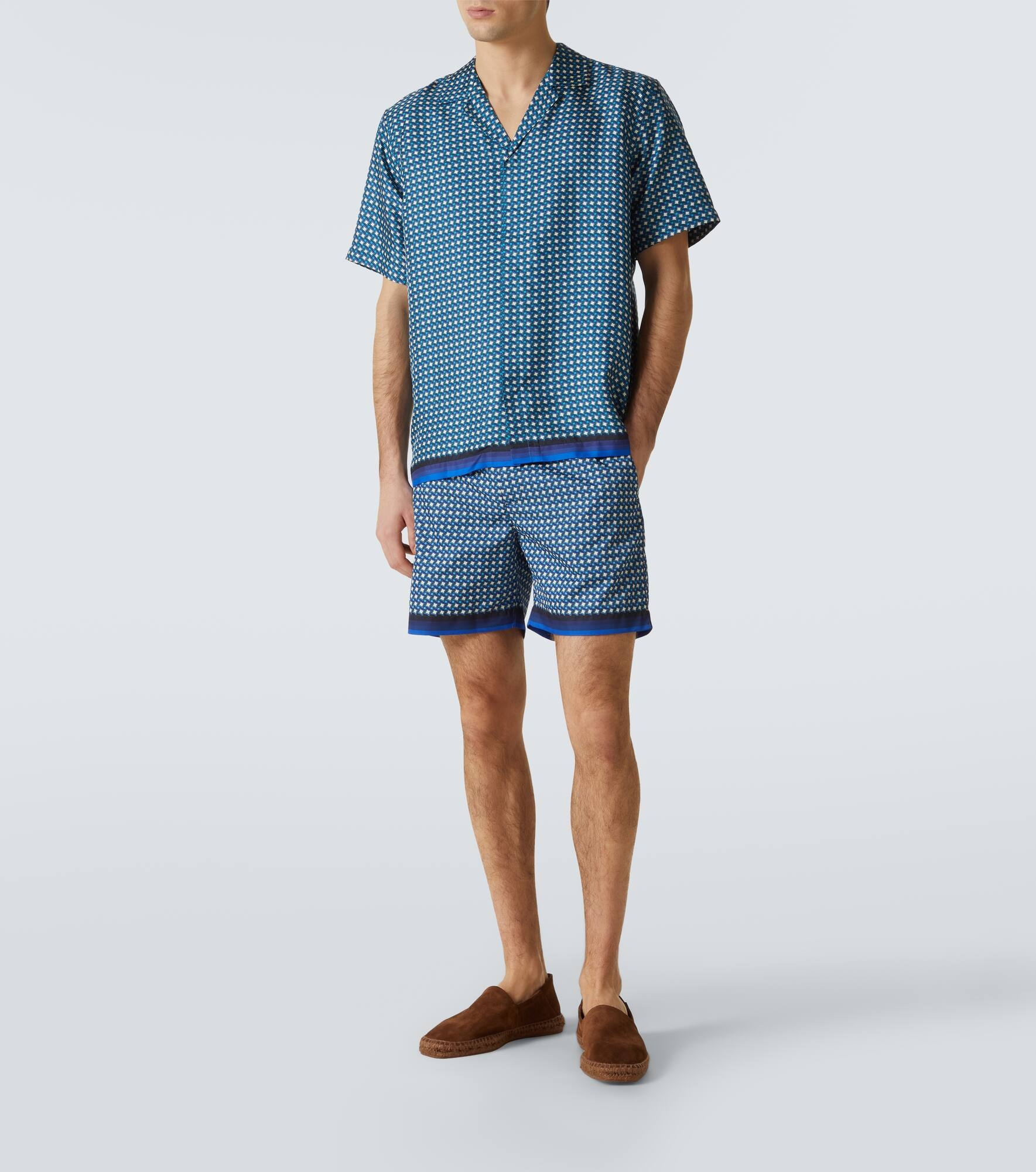 Maitan printed silk shirt - 2