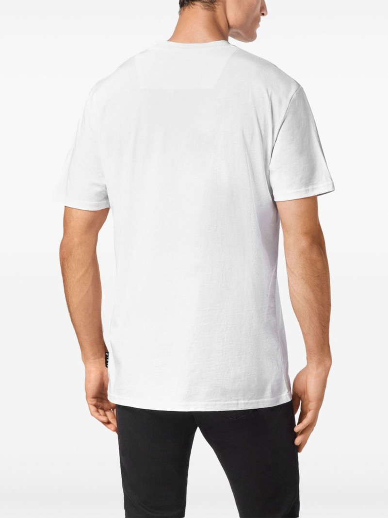 Tattoo-print cotton T-shirt 3