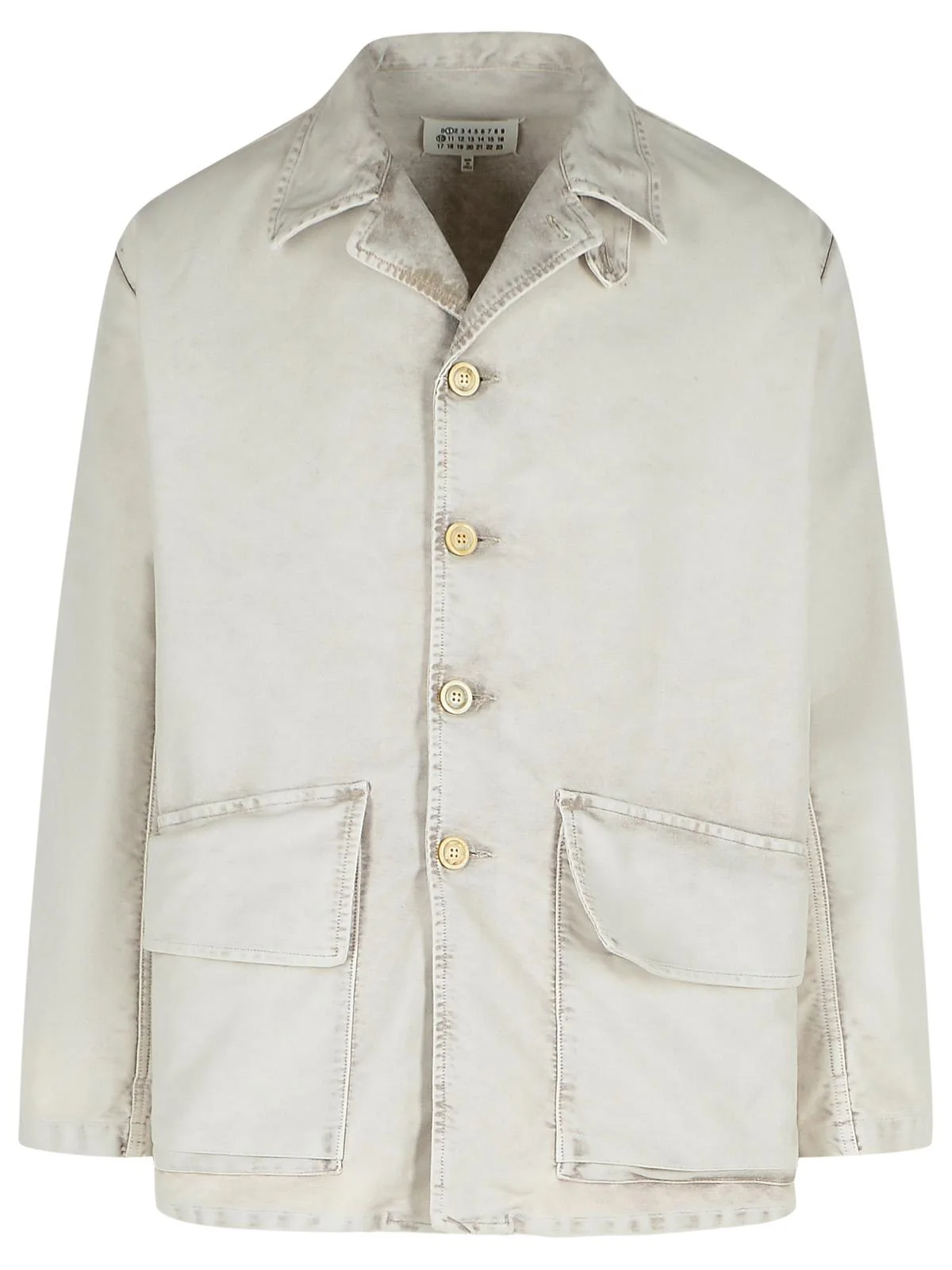 Maison Margiela Gray Cotton Jacket Men - 1