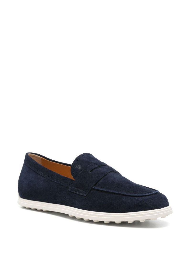 Tod's suede loafers outlook