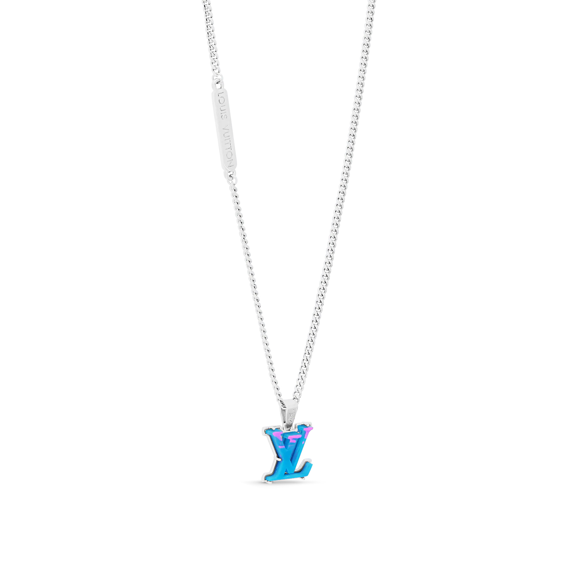 Monogram Chain Pendant - 2