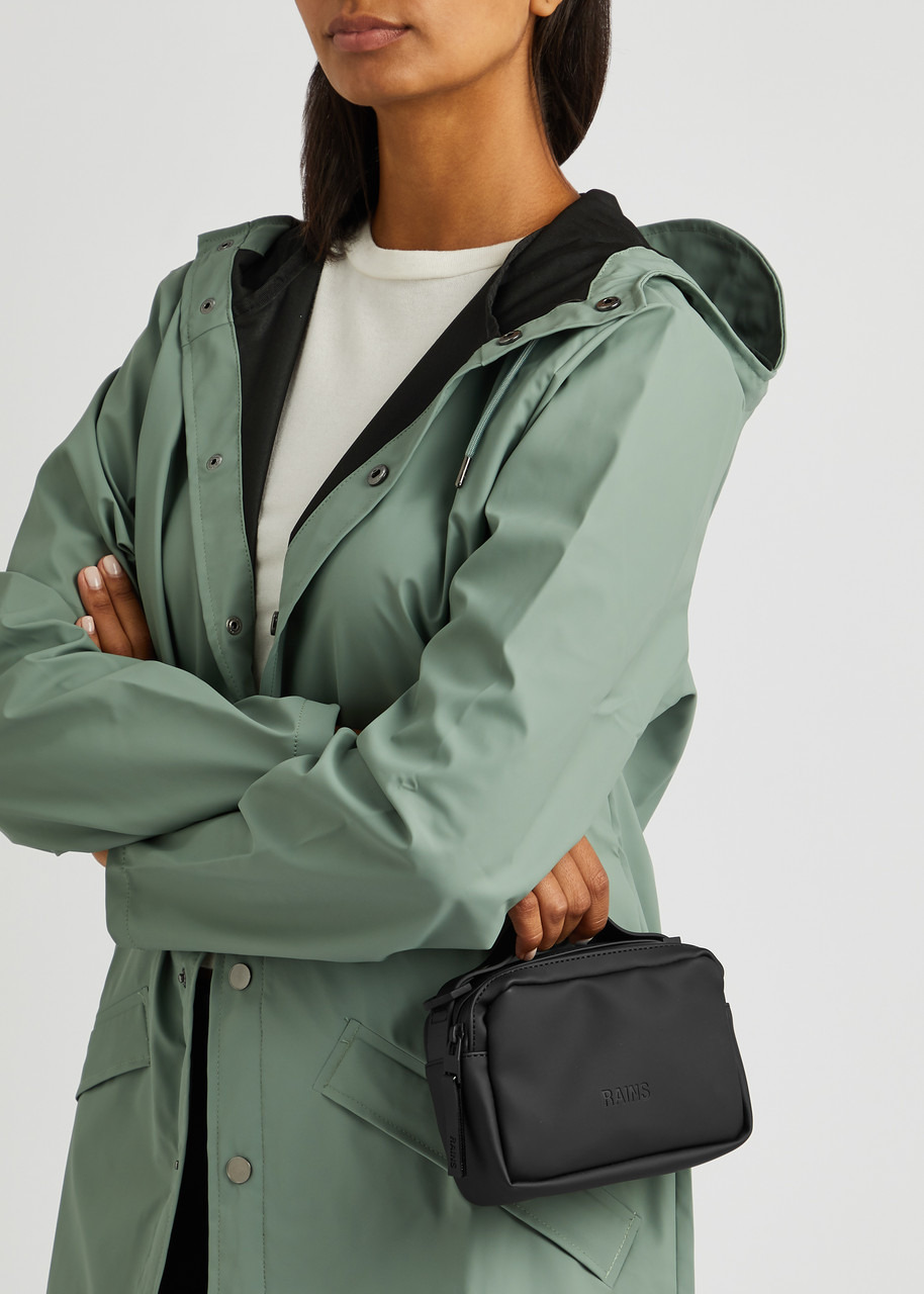 Box micro rubberised cross-body bag - 6