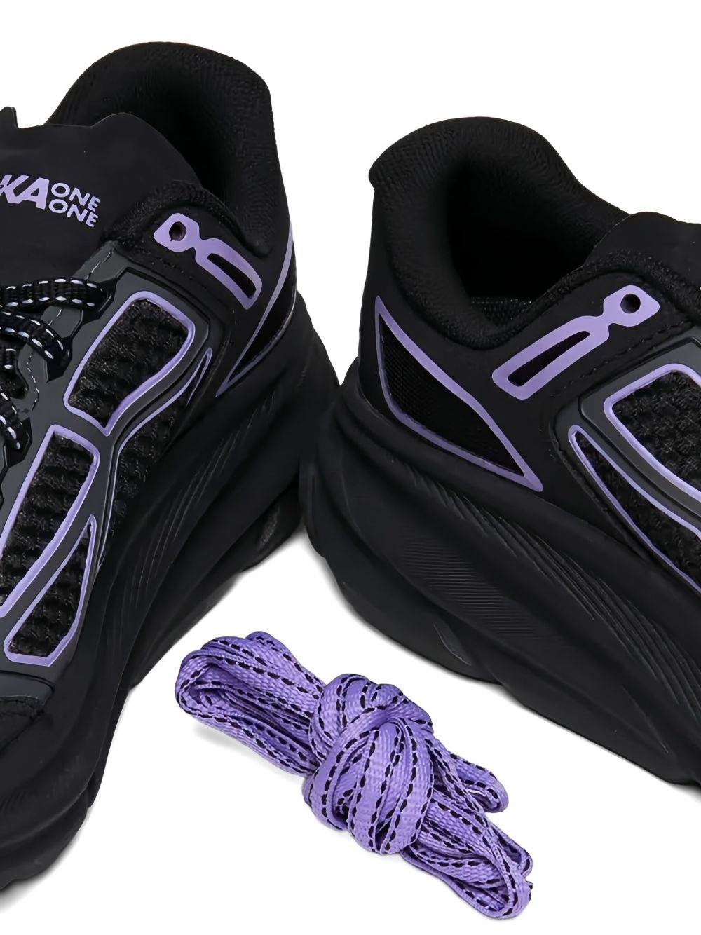 Clifton One11 "Black/Aster Flower" sneakers - 4