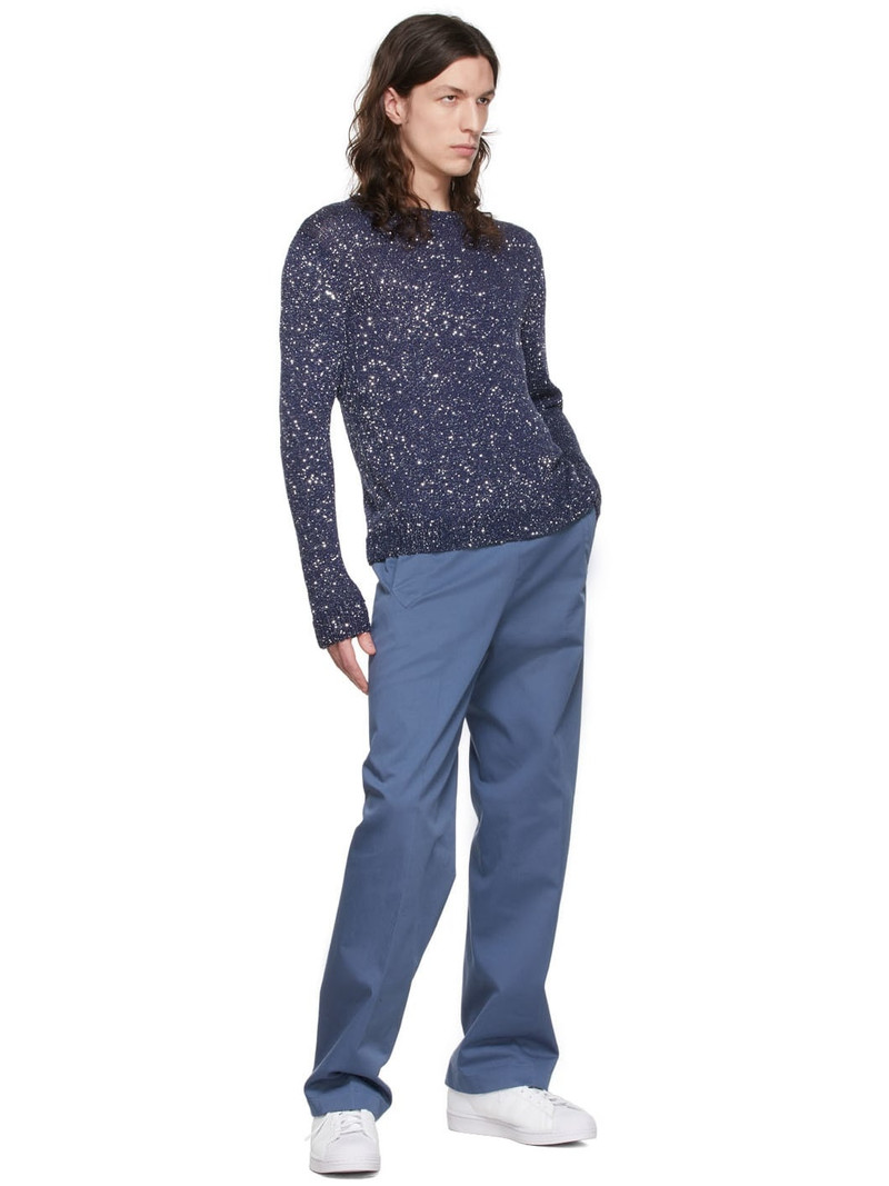 Stella McCartney Navy Nylon Sweater outlook