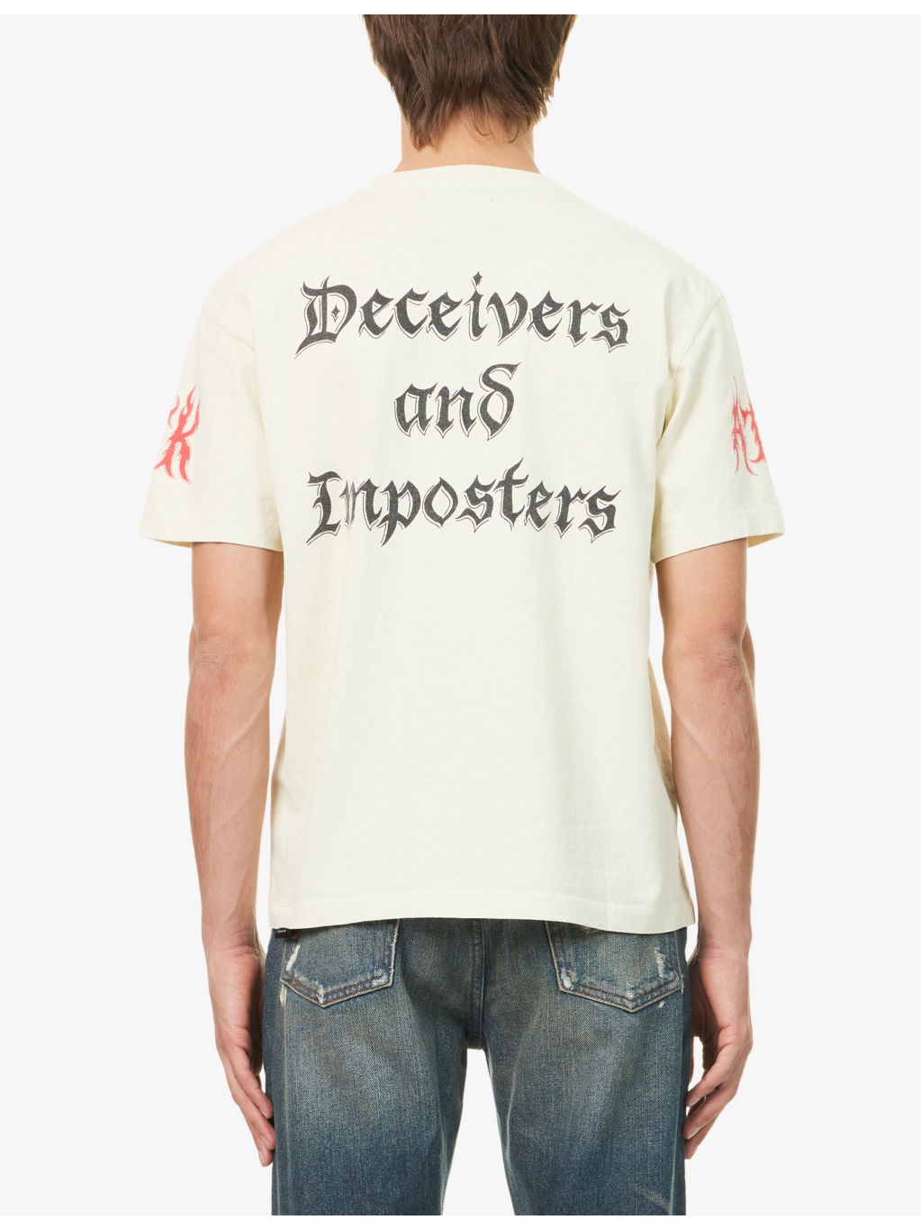 The World Is Ours Graphic-Print Cotton T-Shirt - 4