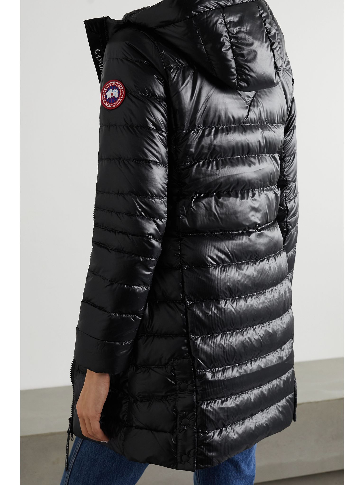Cypress hooded quilted shell down jacket Black - 3