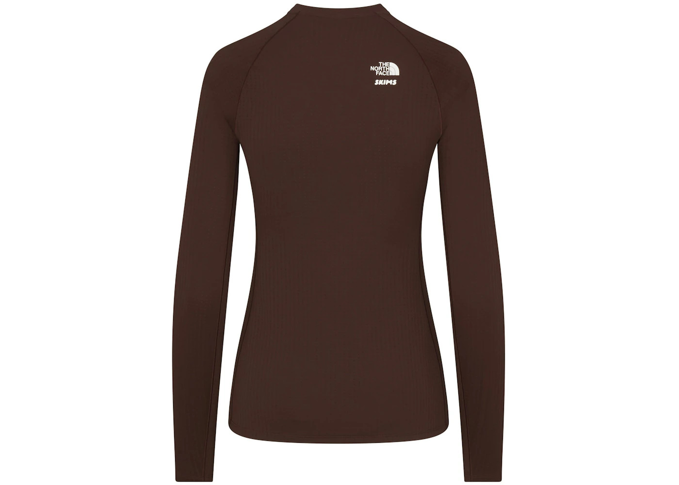 SKIMS x TNF Dotknit Long Sleeve Top Cocoa - 2