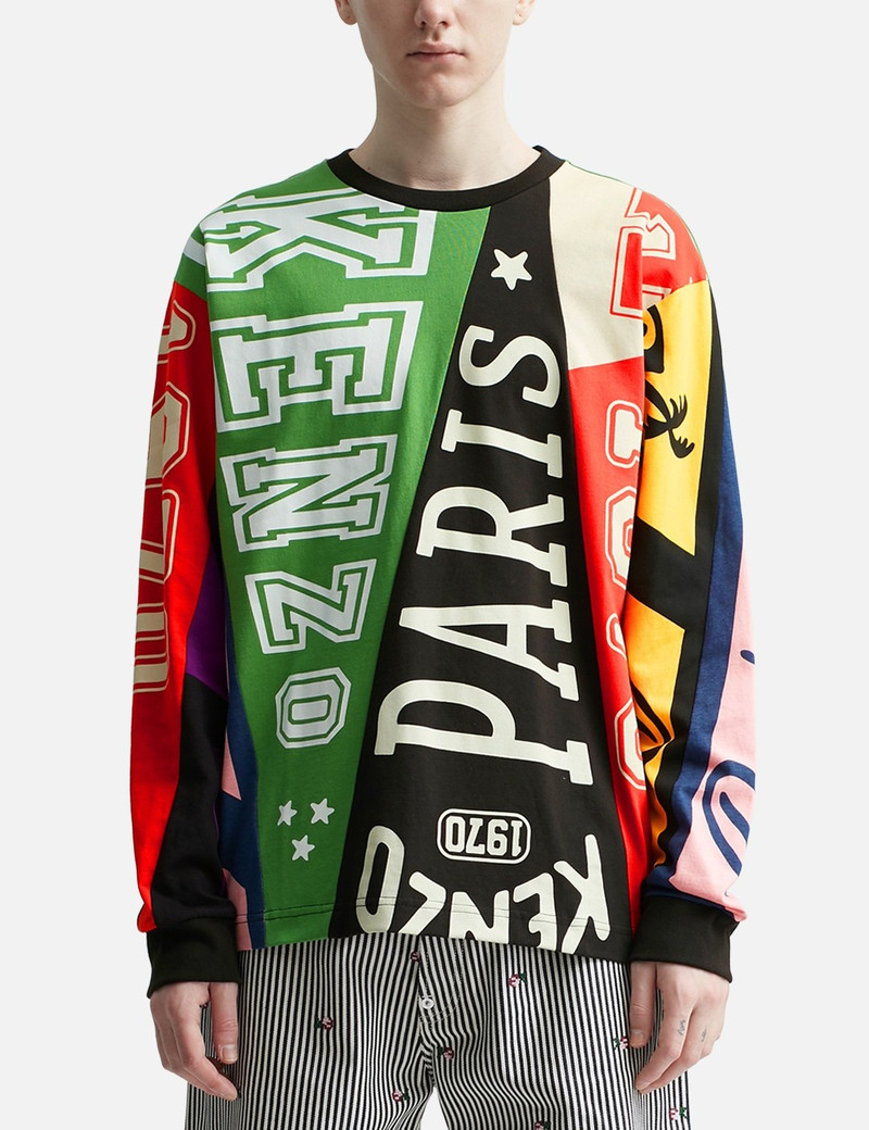 KENZO FLAGS CLASSIC LONG SLEEVE T-SHIRT 3