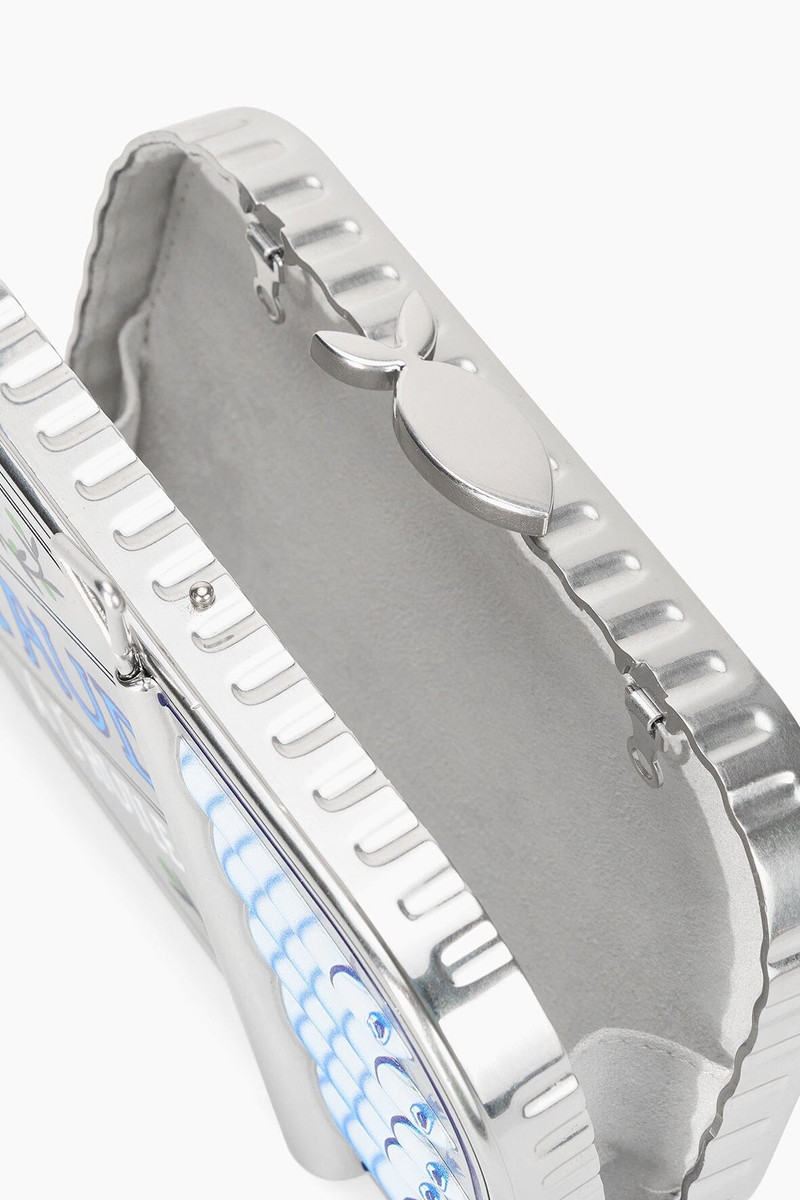 STAUD STAUDINES TIN CLUTCH SILVER MULTI 9