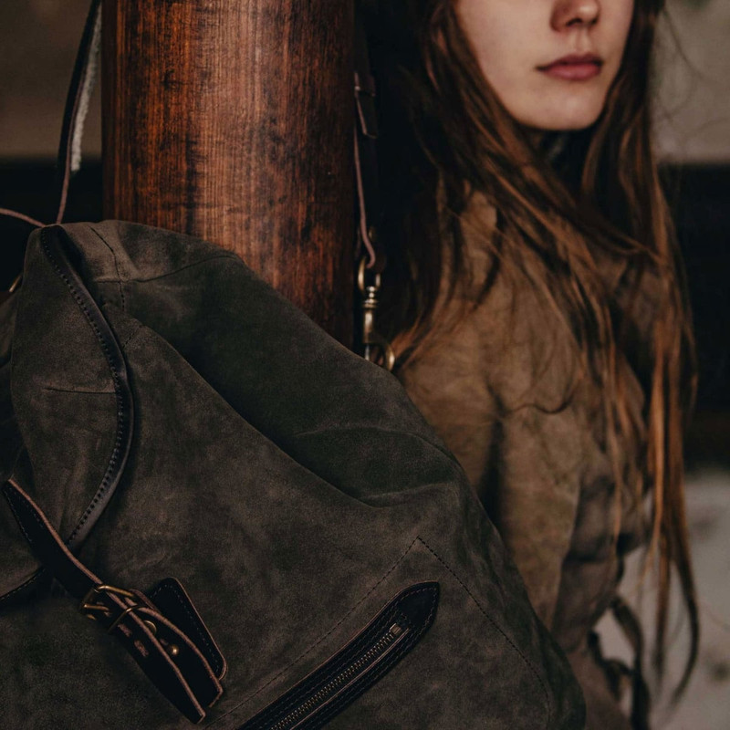 CAMP BACKPACK / SUEDE - MUSK 5