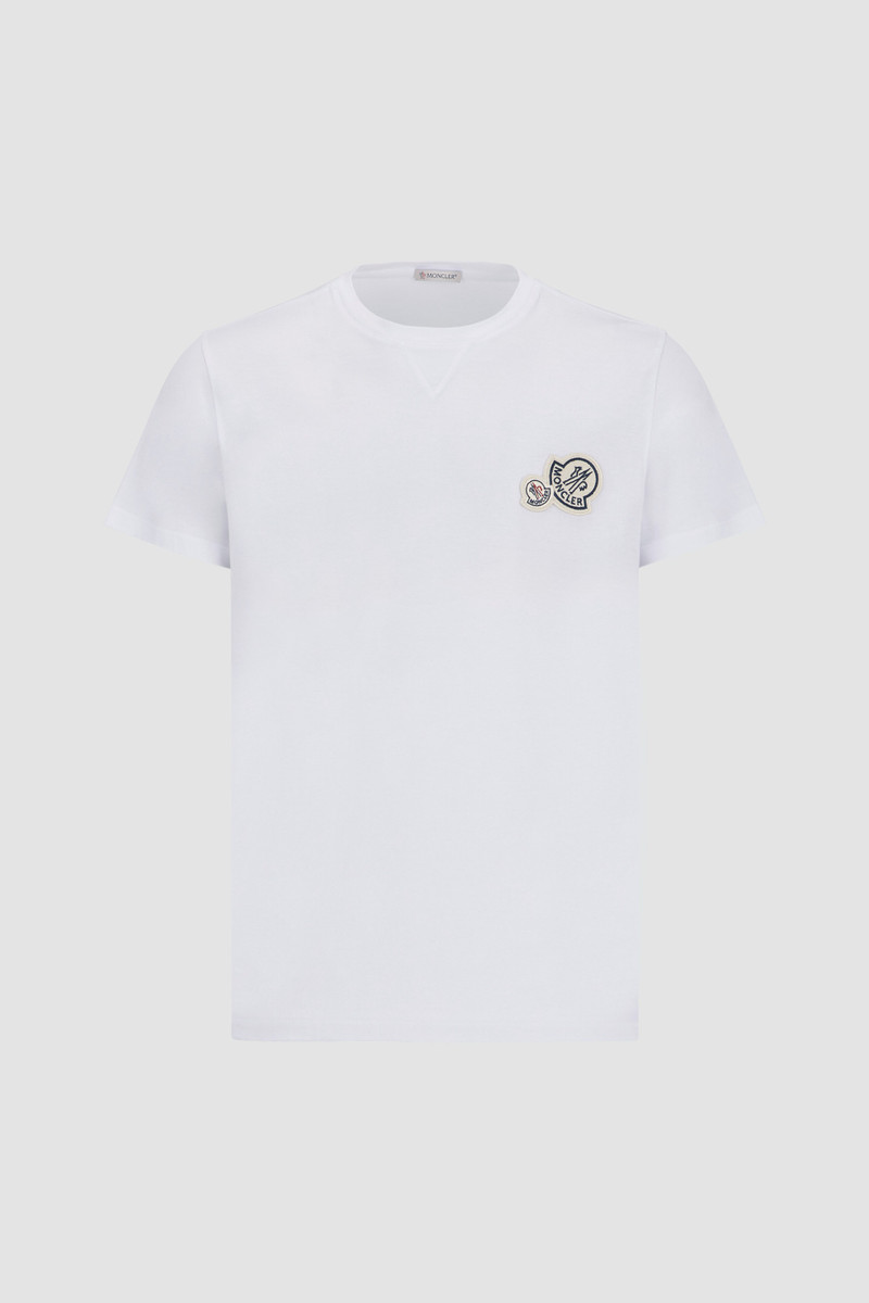 Double Logo Patch T-Shirt - 1