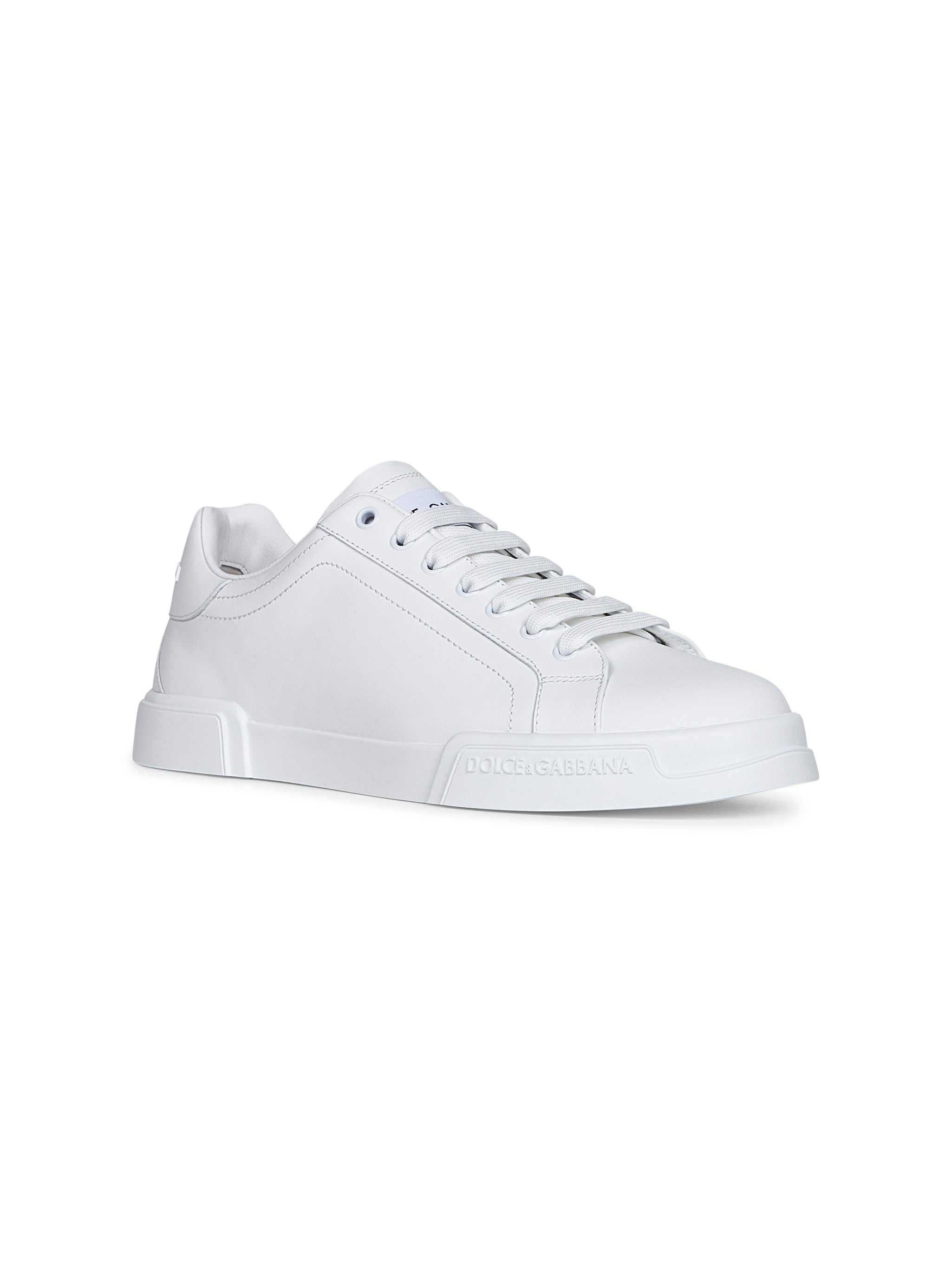 White calf leather Portofino sneakers - 2