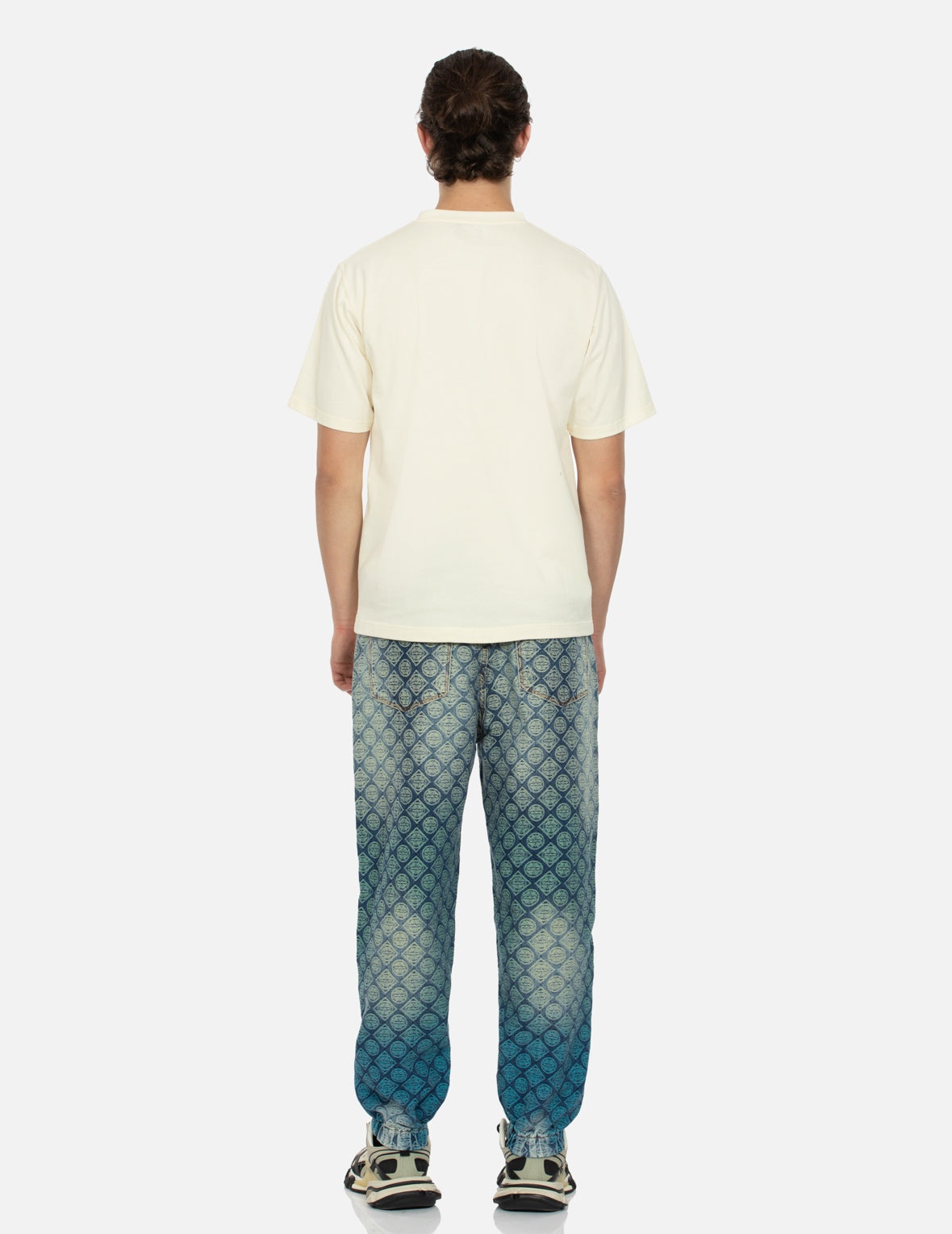 AUSPICIOUS CLOUD EMBROIDERY REGULAR FIT T-SHIRT - 6
