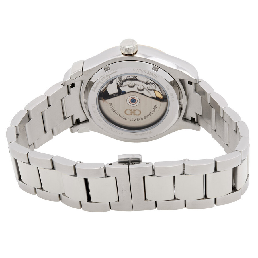 Ferragamo 1927 Automatic Black Dial Men's Watch SFU800224 - 3