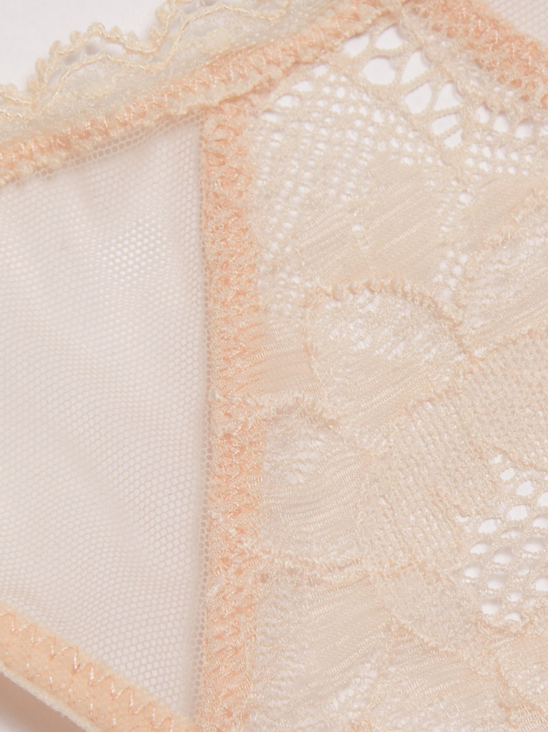 Women's Dahlia Lace G-String Thong - Blush 6