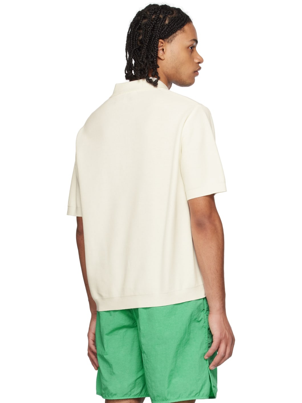 Off-White Three-Button Polo - 3