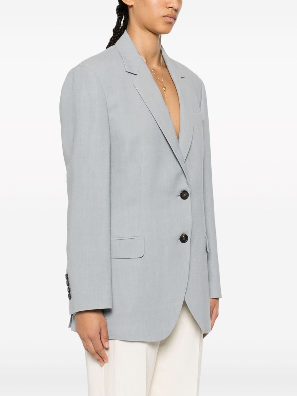 single-breasted blazer - 3