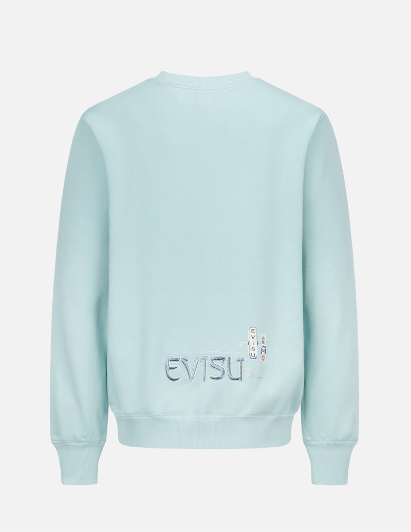 BROCADE SEAGULL APPLIQUÉ SWEATSHIRT 2