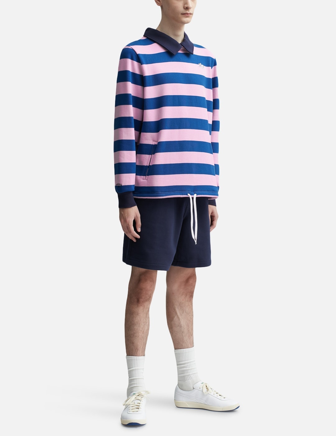 x Noah striped polo shirt - 7