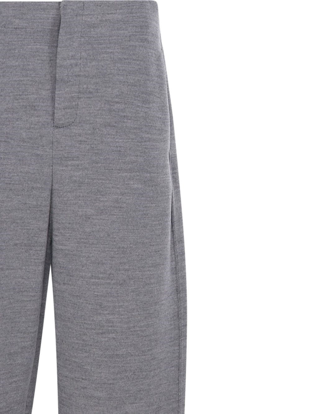 Wool and cotton trousers - 3