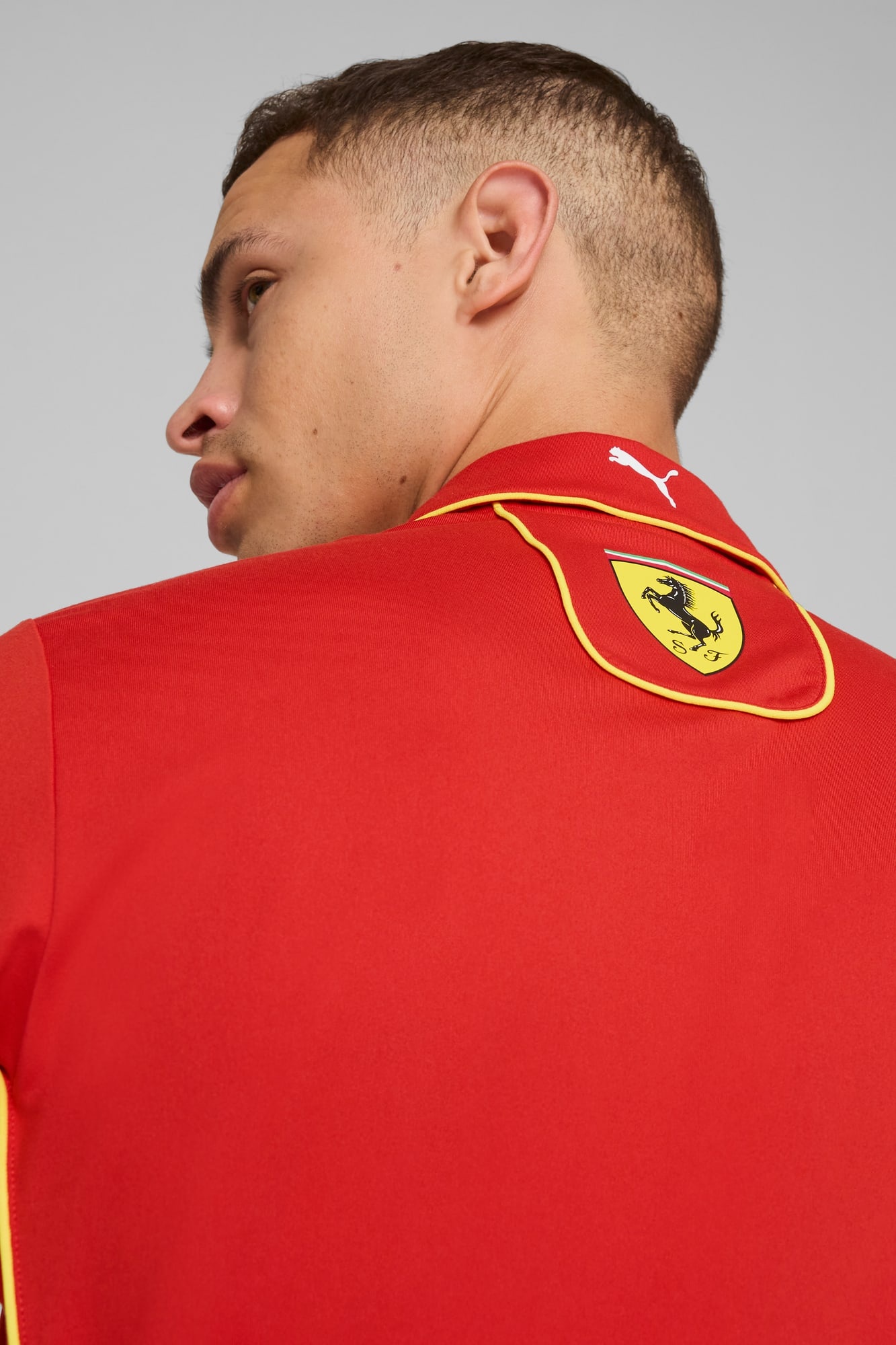 Scuderia Ferrari Team Pro Men's Polo Tee - 7