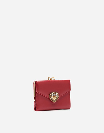 Dolce & Gabbana French flap Devotion wallet in calfskin outlook