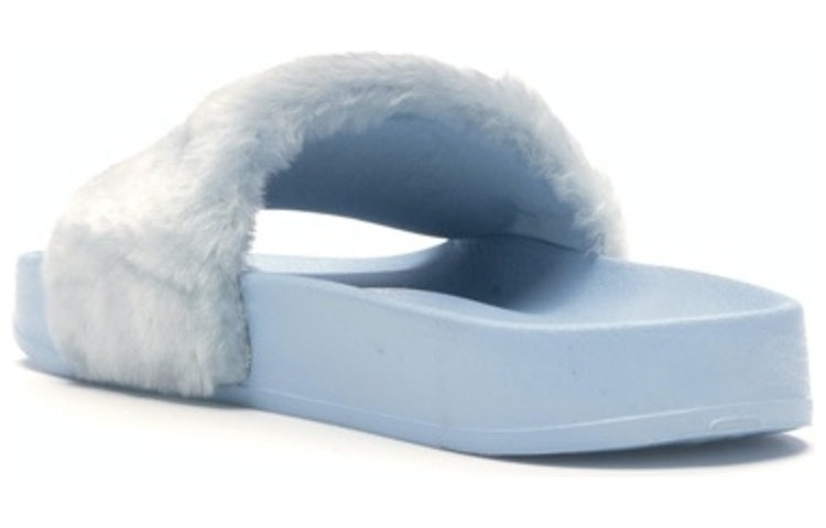 (WMNS) PUMA Fenty x Fur Slide 'Cool Blue' 365772-03 - 4