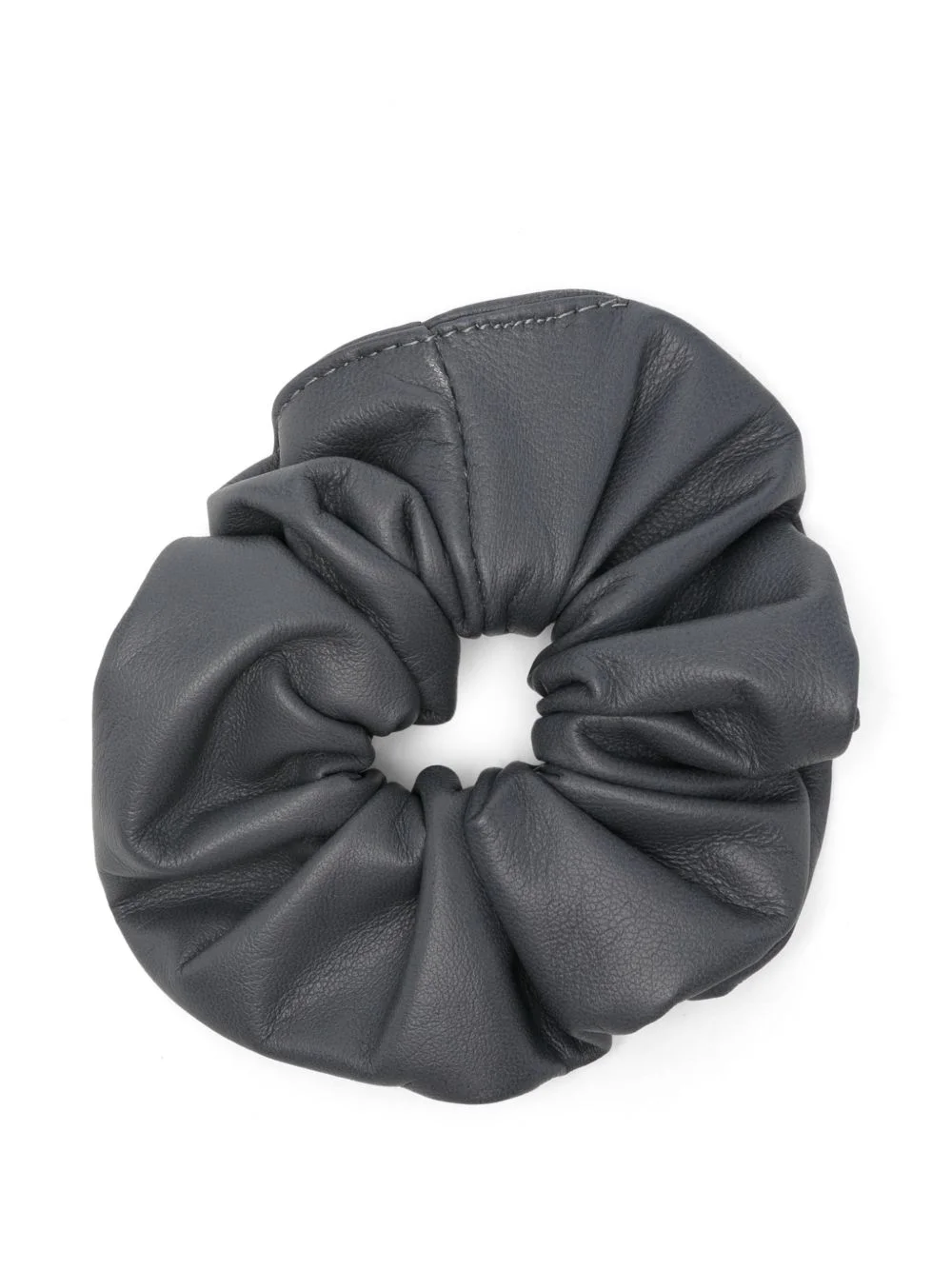 leather scrunchie - 1