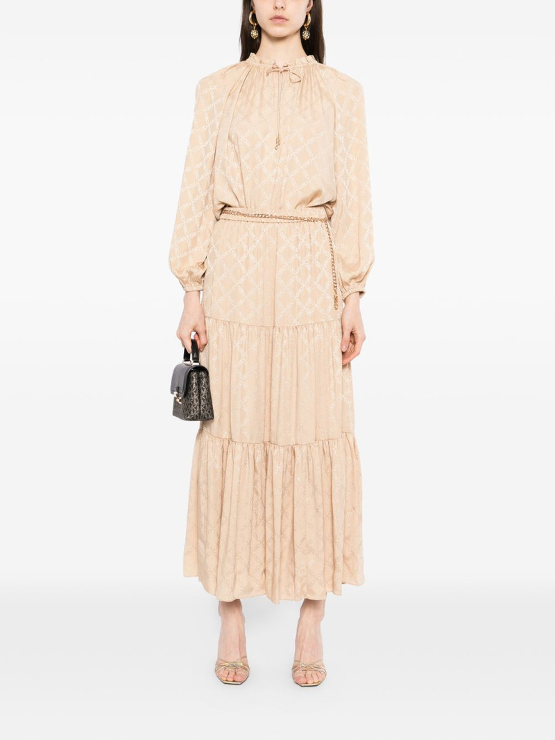 MICHAEL KORS monogram maxi skirt outlook