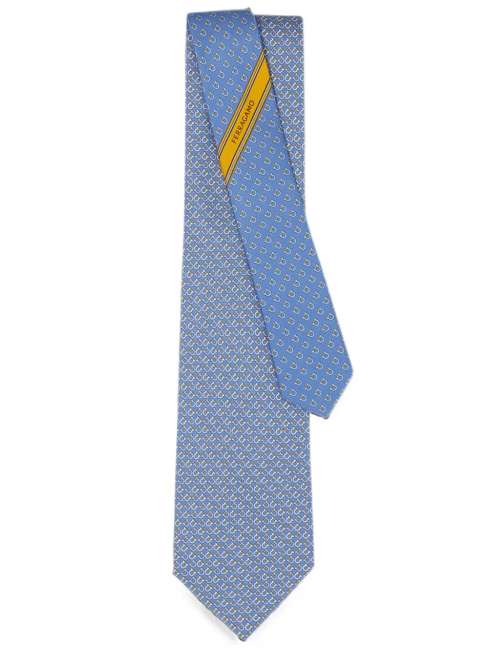 SILK TIE GANCINI SQUARE PRINT - 1