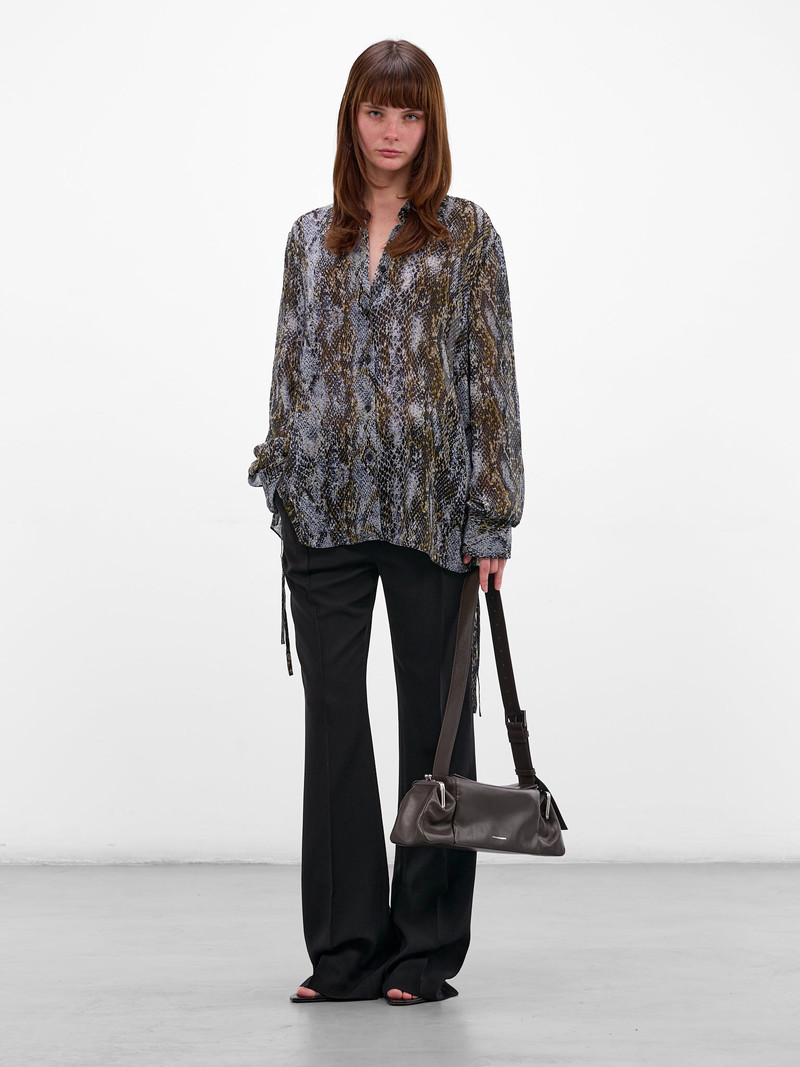 CHRISTOPHER ESBER Serpent Print Silk Shirt outlook