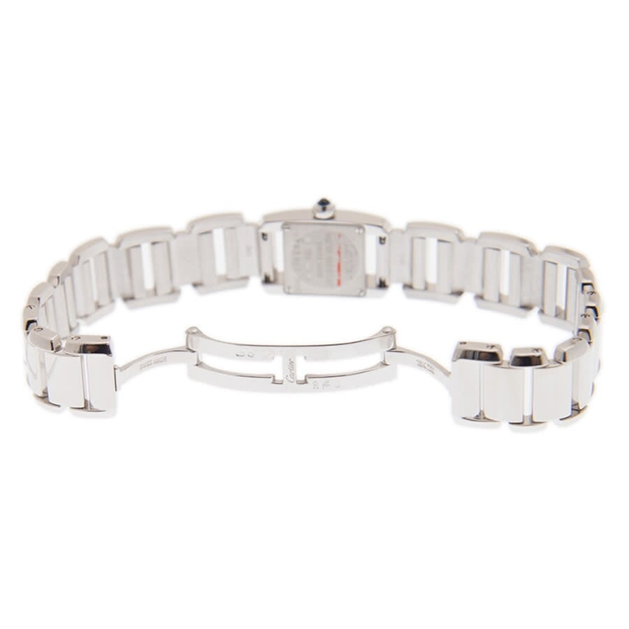 Cartier Tankissime 18kt White Gold Mini Ladies Watch W650029H - 6