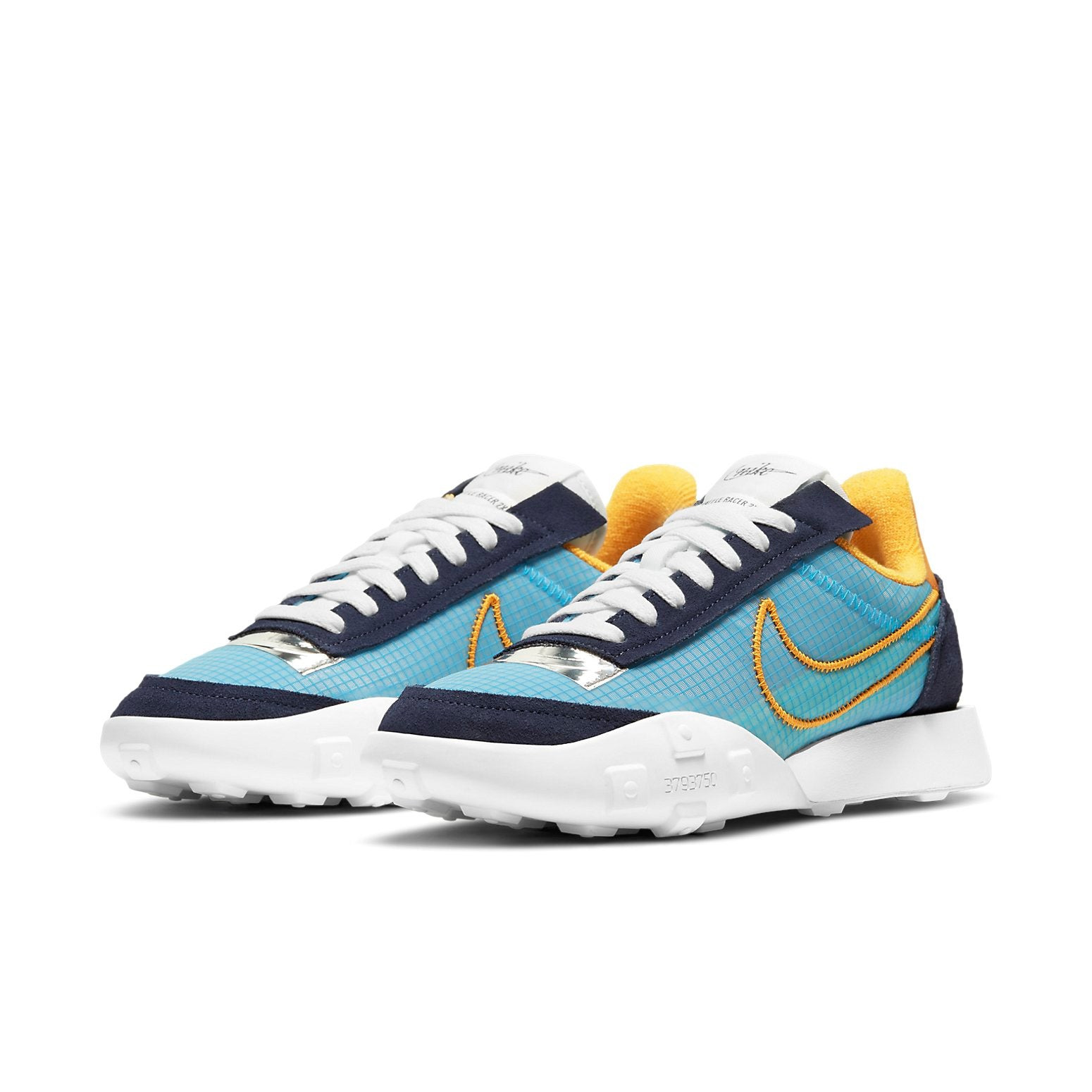 (WMNS) Nike Waffle Racer 2X 'Blackened Blue' DC4467-400 - 3
