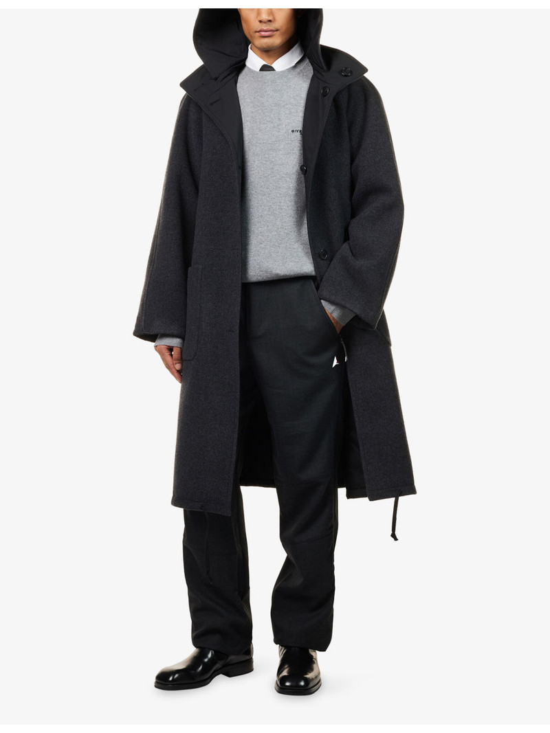 Givenchy Brand-Embroidery Crewneck Wool And Cashmere Jumper outlook