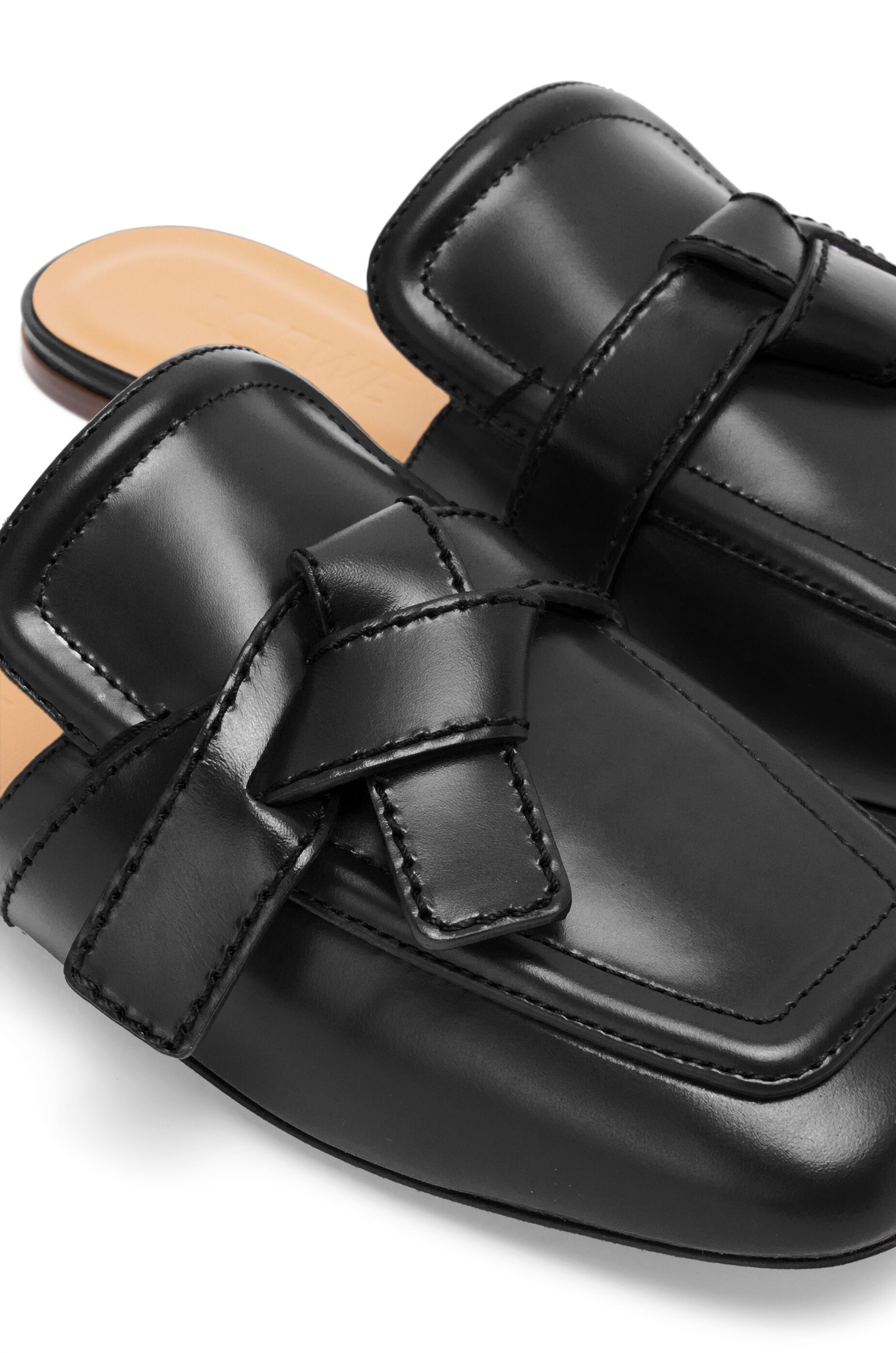 Gate flat mule in calfskin - 4