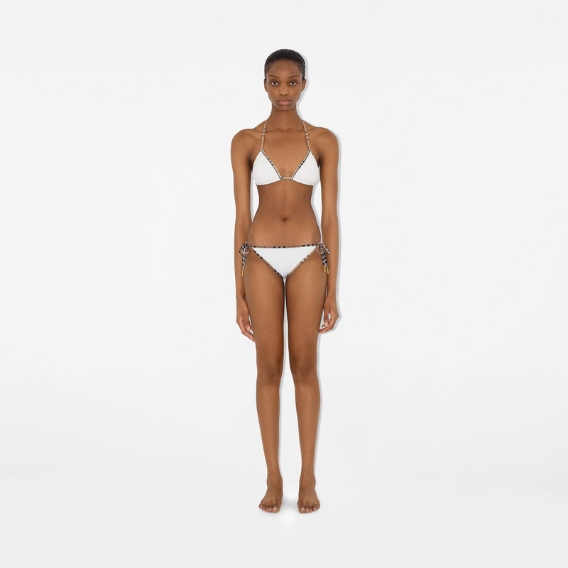 Burberry Check Trim Bikini outlook