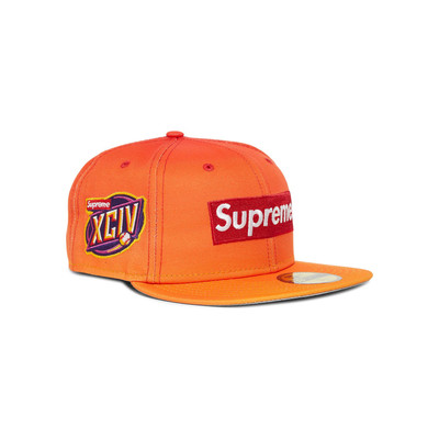 Supreme Supreme Gradient Box Logo New Era 'Orange' outlook