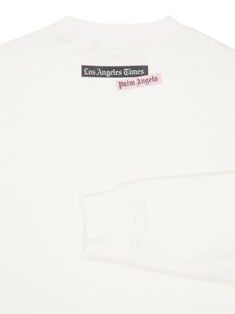 x LA Times Quote crew-neck sweatshirt 4